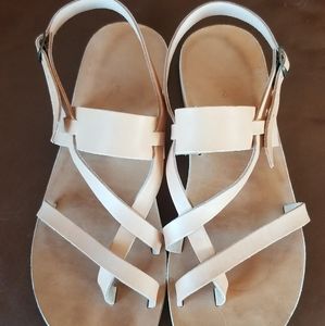 Handmade leather sandals